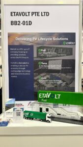 EtaVolt Pte Ltd's booth at OSEA 2024